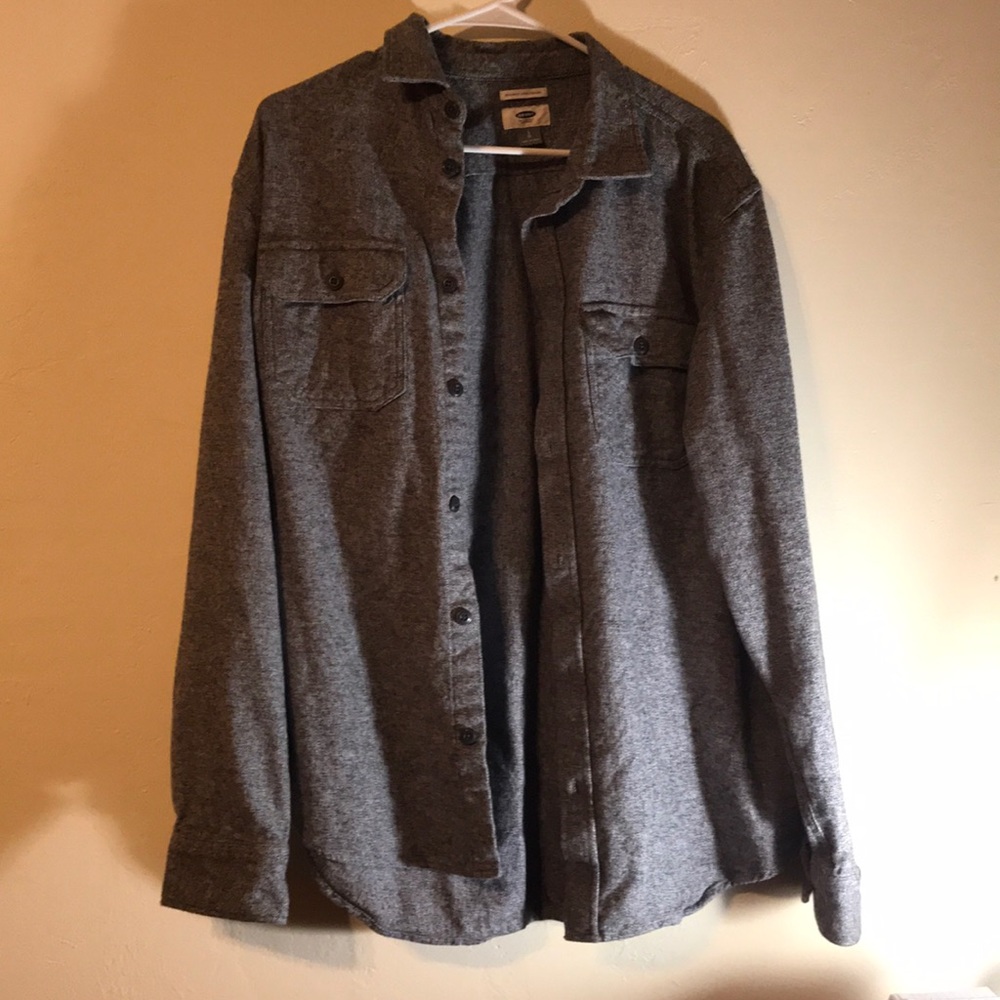Cotton long sleeve Button up